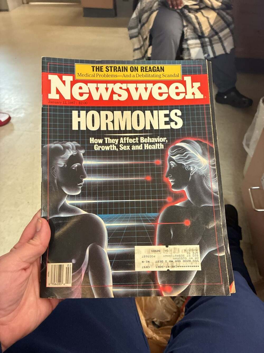 Newsweek Magazine January 12 1987 Hormones